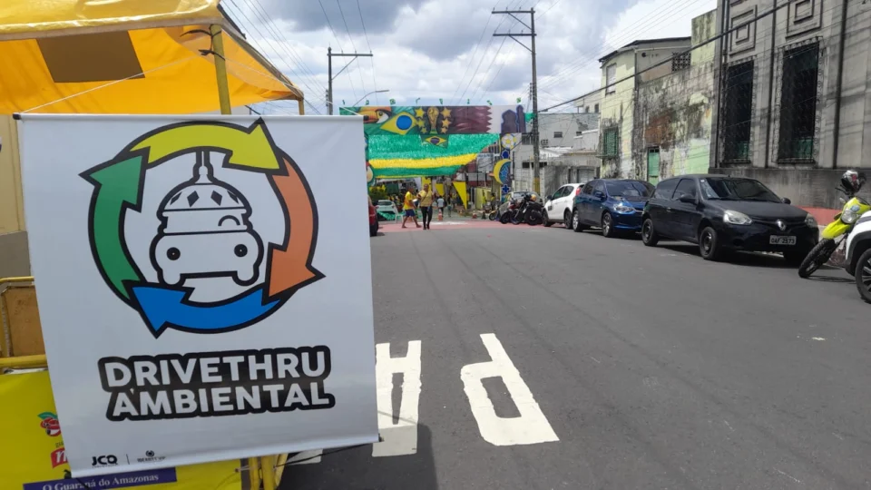Drive-thru faz coleta de itens recicláveis neste sábado, 28, em Manaus