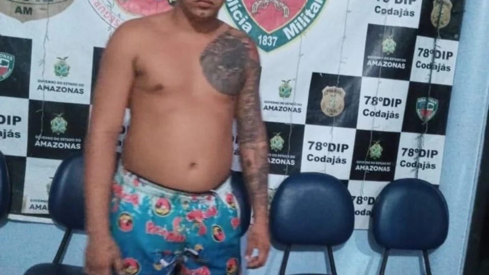 Foragido de presídio de Coari é preso por tráfico de drogas em Codajás-AM