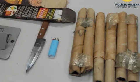 Homem é preso portando faca e explosivos na festa de Posse de Lula