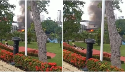 Fábrica de refrigerantes tem princípio de incêndio na Zona Centro-Sul de Manaus