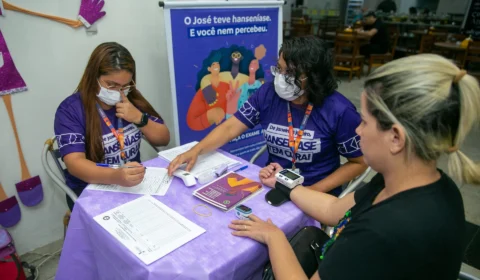Janeiro Roxo: ações de controle da hanseníase é realizado em Manaus