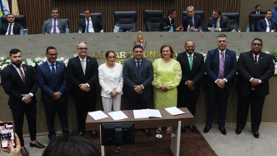Galeria: Fotos da posse da nova Mesa Diretora da Câmara Municipal de Manaus