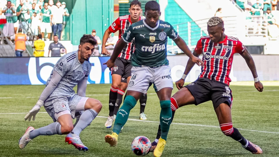Palmeiras e São Paulo ficam no 0 a 0 pela 3ª rodada do Paulistão 2023