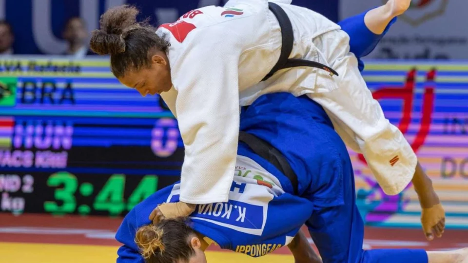 Rafaela Silva cai na final e leva prata no Grand Prix de Judô em Portugal