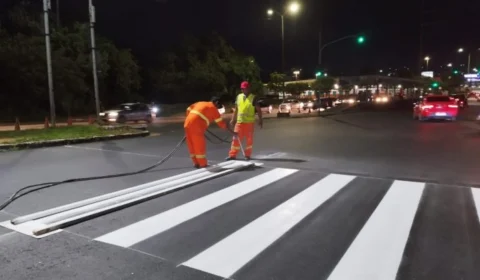 Sinalização é intensificada nos corredores viários em bairros de Manaus