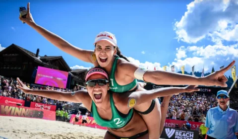 Duda e Ana Patrícia estreiam com pé direito pelo Finals em Doha, no Catar