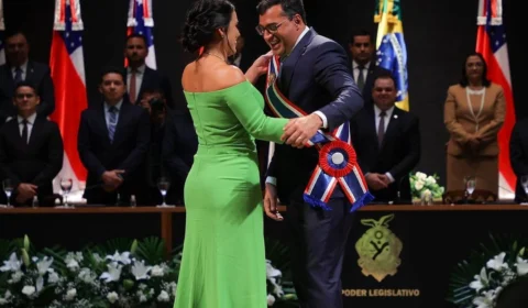 Veja fotos da cerimônia de posse do governador do AM Wilson Lima