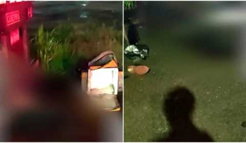 Homem morre após moto que conduzia colidir contra carreta em Manaus