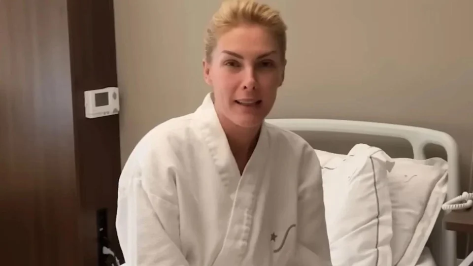 Ana Hickmann passa por cirurgia para retirada de cisto do útero