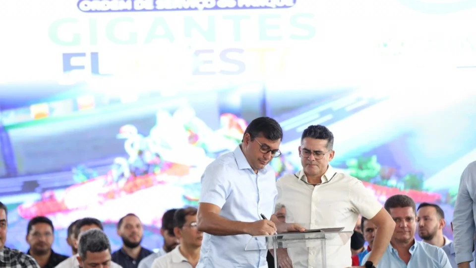 Ordem de serviço é assinada para construção do Parque Gigantes da Floresta em Manaus