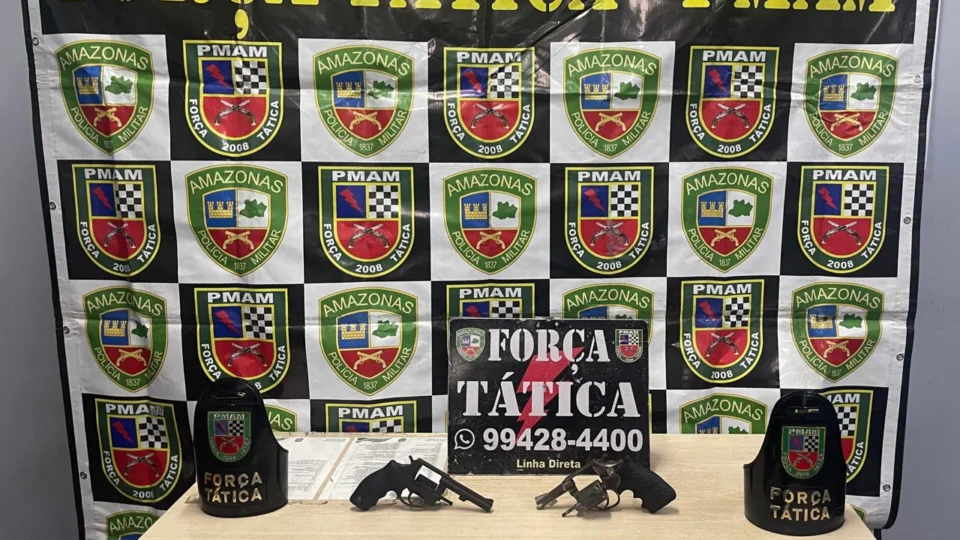 Sete pessoas são presas em ações policiais nas últimas 24h em Manaus