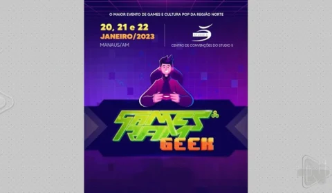 VÍDEO: Games Ram Geek, maior evento de games do norte, acontece em Manaus 