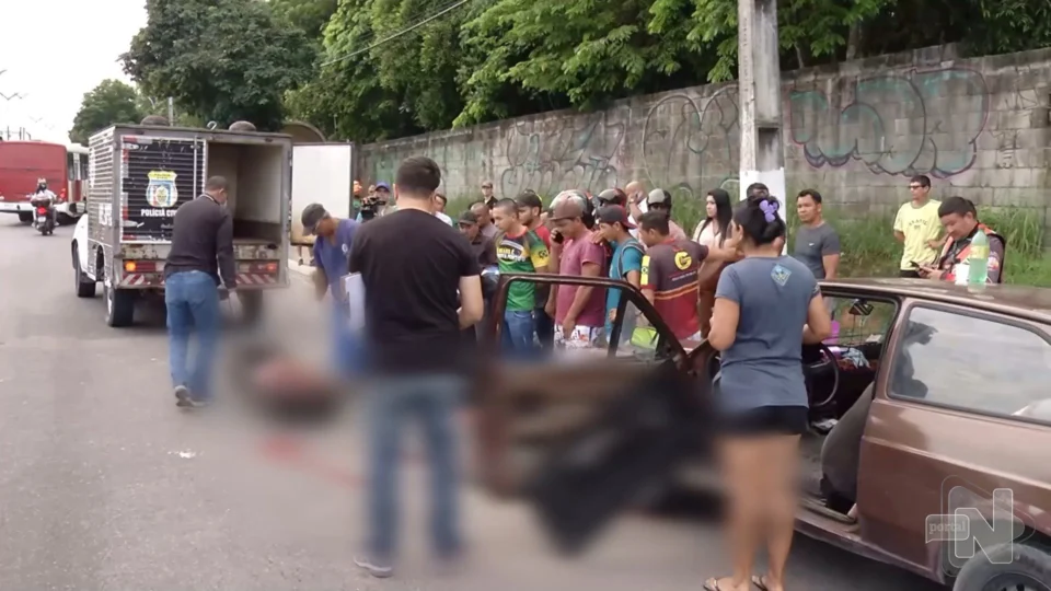 VÍDEO: homem morre atropelado ao atravessar avenida na Zona Leste de Manaus