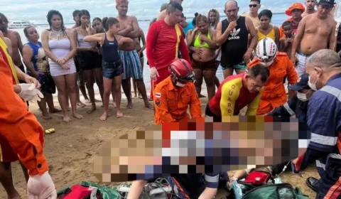 Após Réveillon, homem morre afogado na praia da Ponta Negra em Manaus