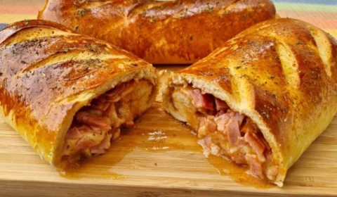 Receita Fácil – Pão recheado: opção para lanche pronta em 90 minutos