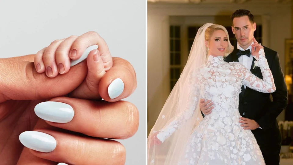 Atriz Paris Hilton anuncia que se tornou mãe pela primeira vez