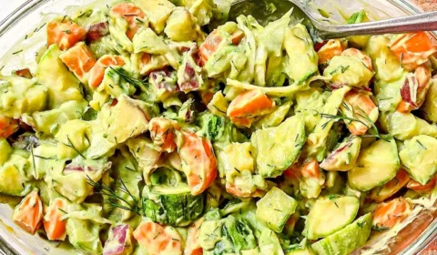 Receita Fácil – Salada de legumes com maionese de coentro: pronta em 35 min