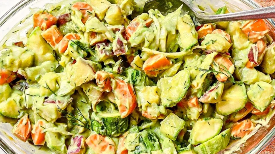 Receita Fácil – Salada de legumes com maionese de coentro: pronta em 35 min