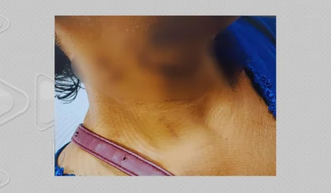 VÍDEO: homem suspeito de espancar e tentar degolar ex-mulher é preso em Manaus