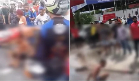 VÍDEO: suspeitos de assalto são agredidos por populares na Zona Oeste de Manaus