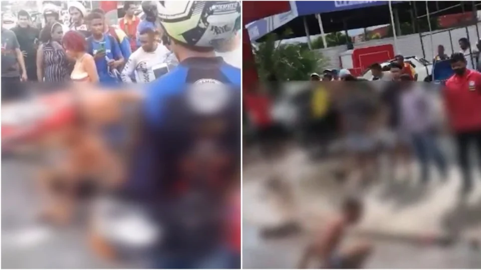 VÍDEO: suspeitos de assalto são agredidos por populares na Zona Oeste de Manaus