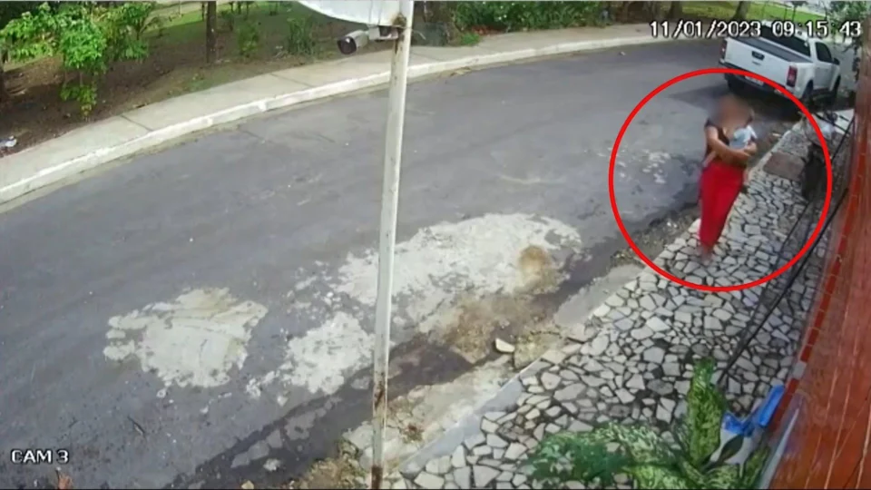 VÍDEO: suspeitos tentam sequestrar criança de um ano e cinco meses em Manaus
