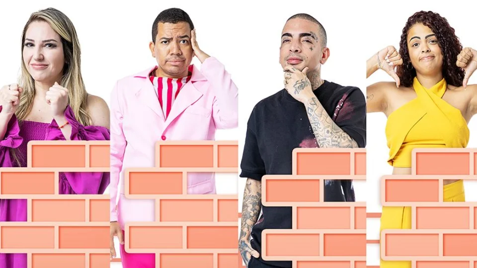 BBB 23: Mc Guimê, Paula, Bruno e Amanda disputam o quarto Paredão