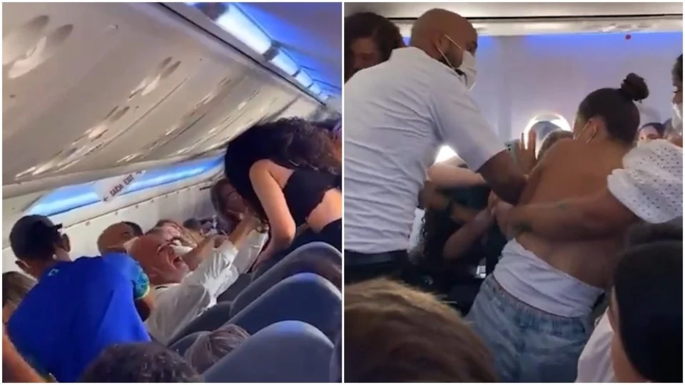 Mulheres brigam por assento e 15 envolvidos são expulsos de voo na BA