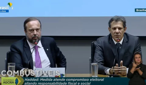 Haddad anuncia reoneração de R$ 0,47 para gasolina e de R$ 0,02 para etanol