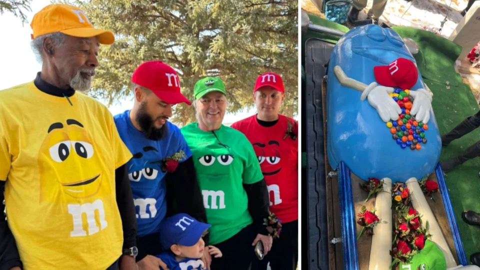 Idosa é enterrada em caixão com formato de famoso confeito de chocolate