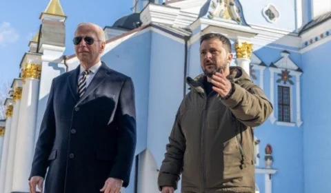 Ucrânia recebe visita surpresa de Joe Biden nesta segunda