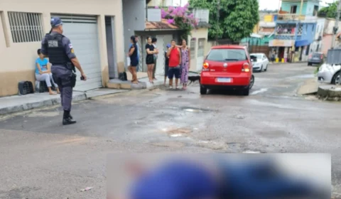 Vídeo: homem morre com tiro na cabeça após correr atrás de assaltantes, no AM