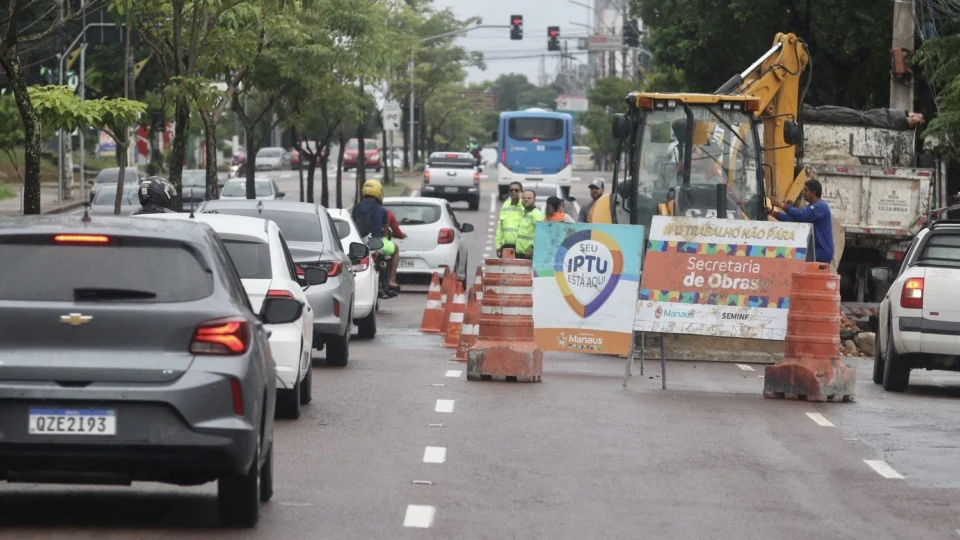 Avenida Djalma Batista recebe reparo nos próximos dias em Manaus