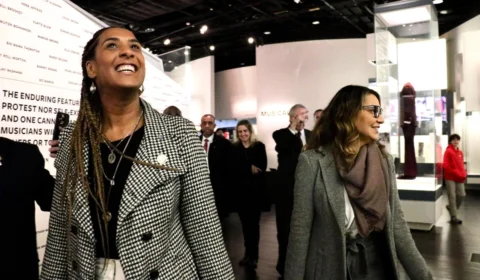 Anielle Franco e Janja visitam National Museum of African American History and Culture