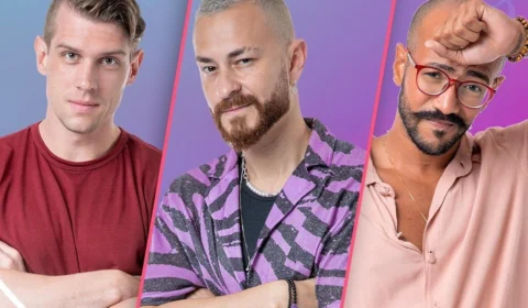 Cristian, Fred e Ricardo formam o quinto Paredão do BBB 23