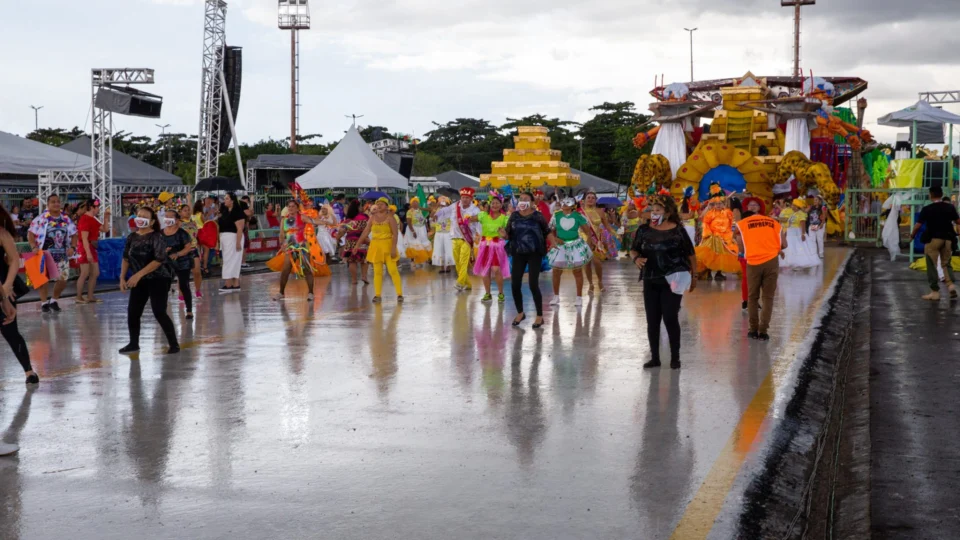 Bloco da Saúde abre desfile das escolas do Grupo Especial em Manaus