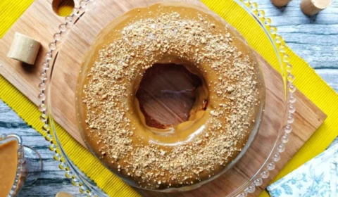 Receita Fácil – Bolo de paçoca: opção pronta em apenas 60 minutos
