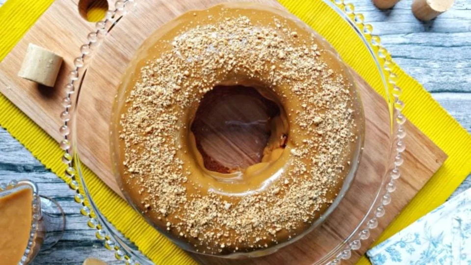 Receita Fácil – Bolo de paçoca: opção pronta em apenas 60 minutos