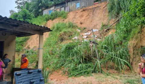 Número de ocorrências da chuva sobe para 22 nesta segunda, 20, em Manaus
