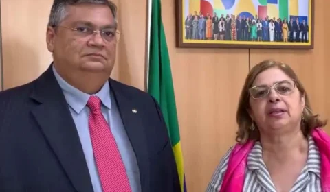 Ações contra feminicídio são discutidas por Dino e Cida Gonçalves em Brasília