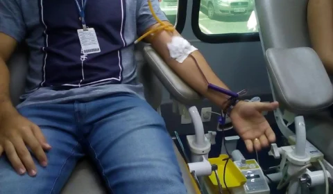 Doação de Sangue: ‘Vampirão’ recebe doação de sangue na Sefaz em Manaus 