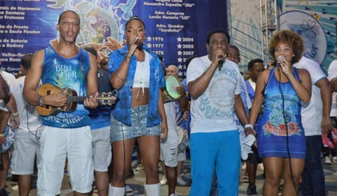 Carnaval 2023: Ludmilla participa de ensaio como cantora da Beija-Flor