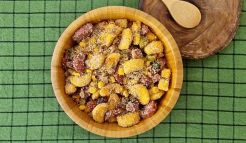 Receita Fácil – Farofa de banana-da-terra: prato pronto em apenas 40 minutos