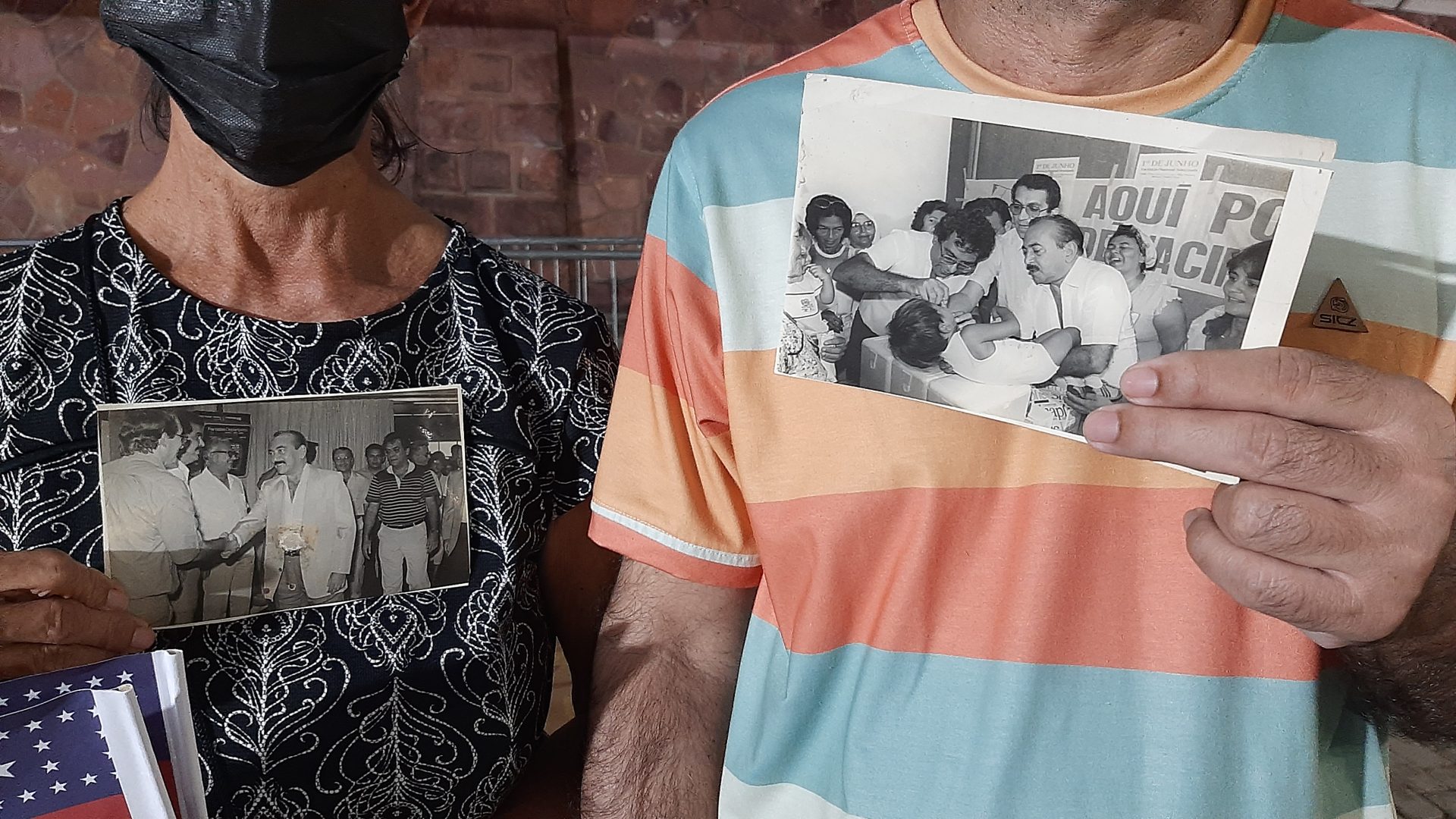 Fotos antigas de Amazonino Mendes e Gilberto Mestrinho - Foto: John Brito/Portal Norte