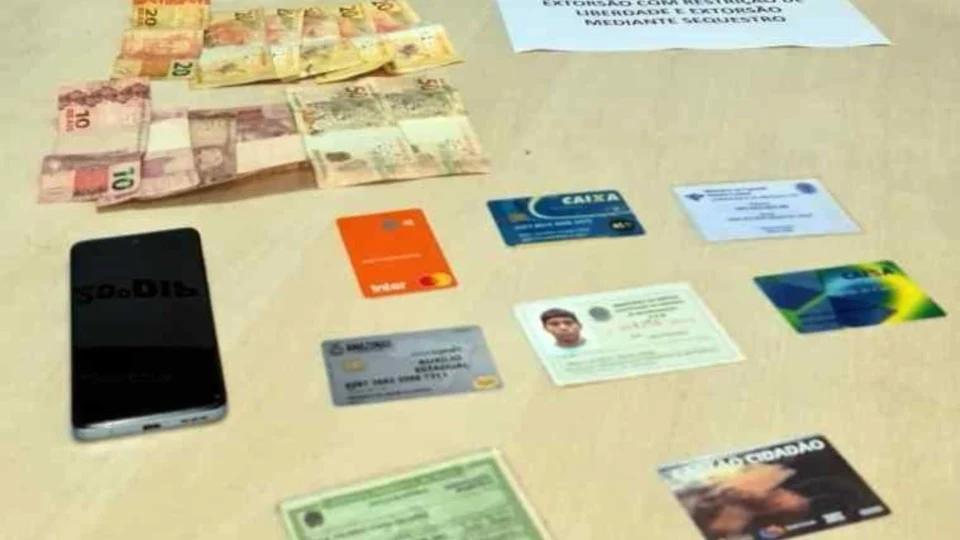 Homem é preso suspeito de sequestro no AM após fazer transferência via pix