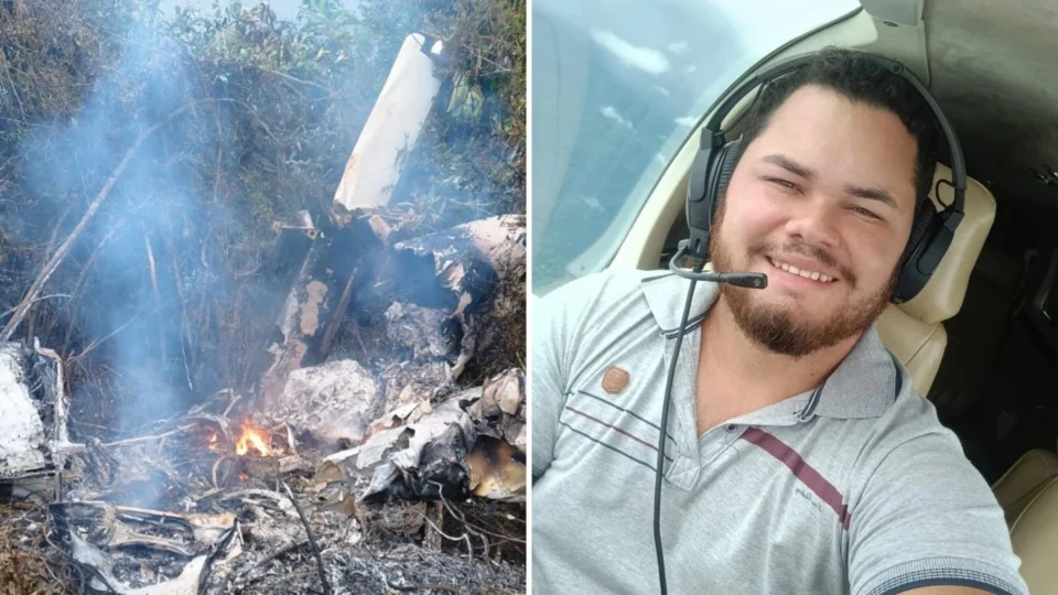 Morre piloto que teve corpo queimado em acidente de avião em Novo Aripuanã-AM