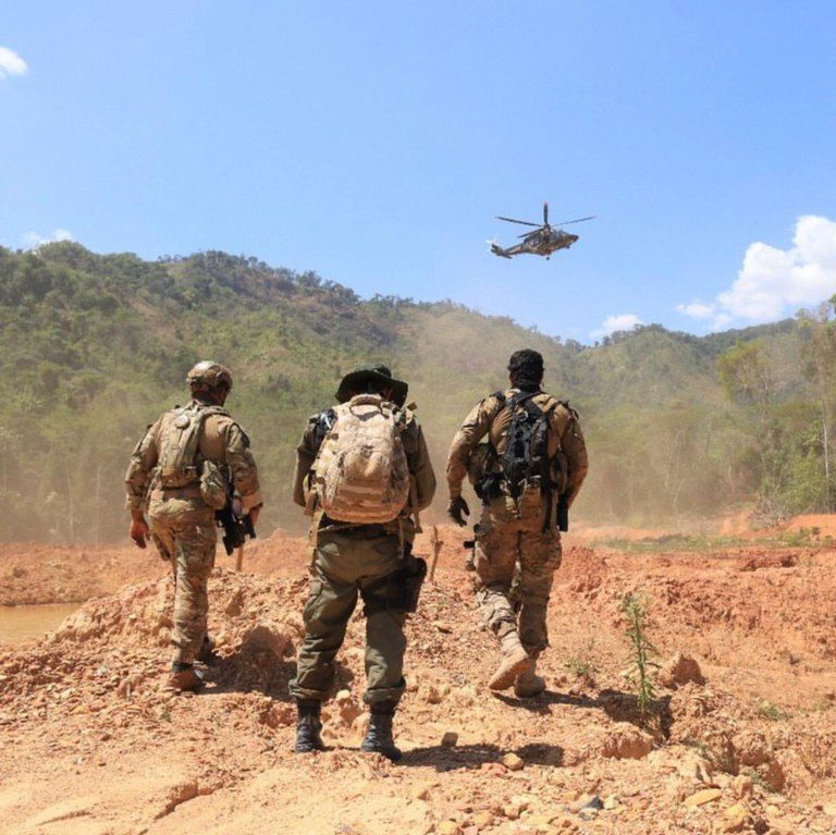 Operação Libertação combate garimpo ilegal em terras Yanomami - Foto: Divulgação/PF