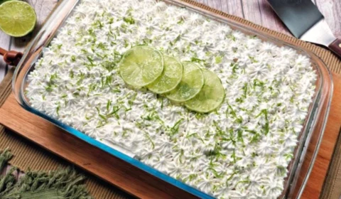 Receita Fácil – Pavê de limão simples: sobremesa pronta em apenas 20 minutos