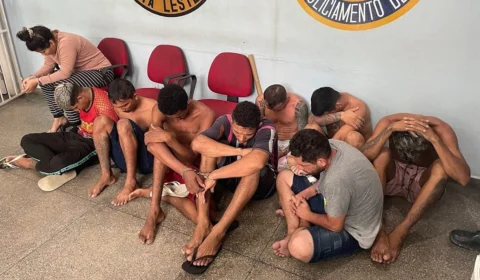 VÍDEO: são presos nove suspeitos de vender drogas na Zona Leste de Manaus