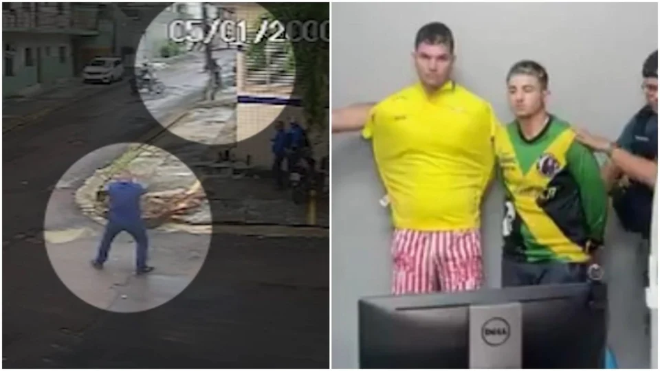 VÍDEO: três homens são presos suspeitos do assassinato de vigilante em Manaus